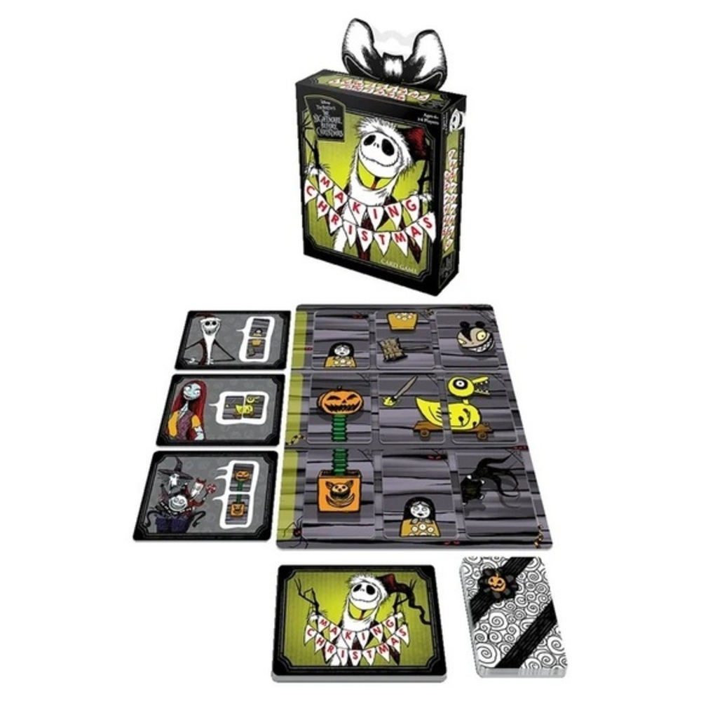 Disney The Nightmare Before Christmas nwt Making Christmas Card Game by funko